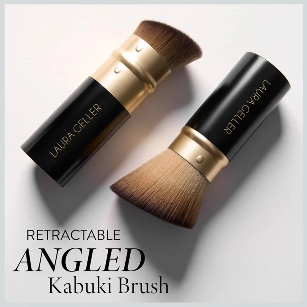 Retractable Angled Kabuki Brush LAURA GELLER NEW YORK | BRAND NEW NEVER OPENED